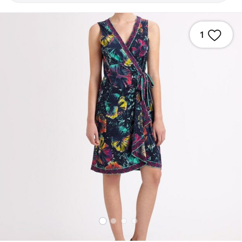 BCBG wrap dress, xs